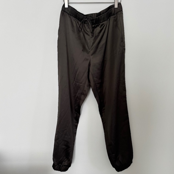 Banana Republic Pants - Olive Green Satin Joggers